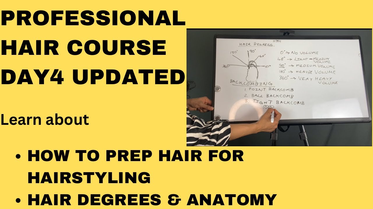 FREE BASIC HAIRSTYLING COURSE DAY4(Updated)हेयर क्लासHAIR THEORY