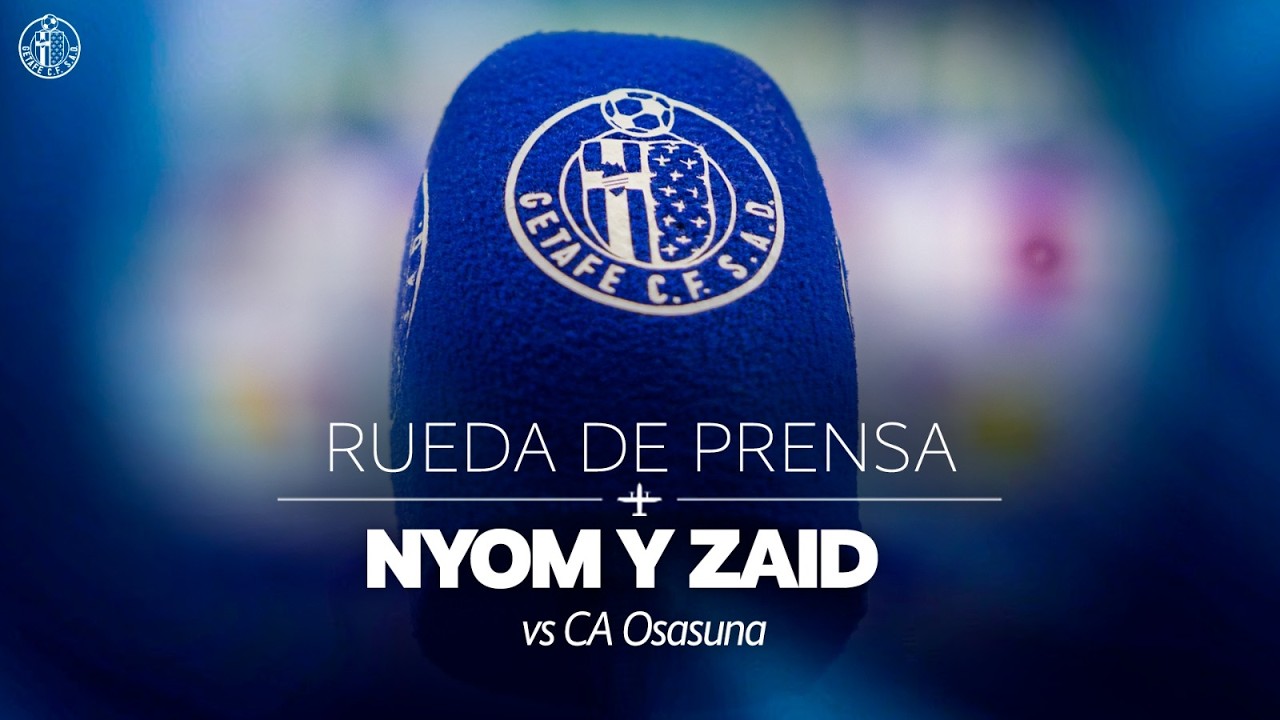 Rueda de prensa de Allan Nyom y Zaid Romero