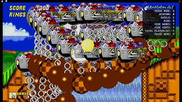 Fun with Debug Mode in Classic Sonic Simulator v.11 ~ Sonic Roblox Games ~ Gameplay