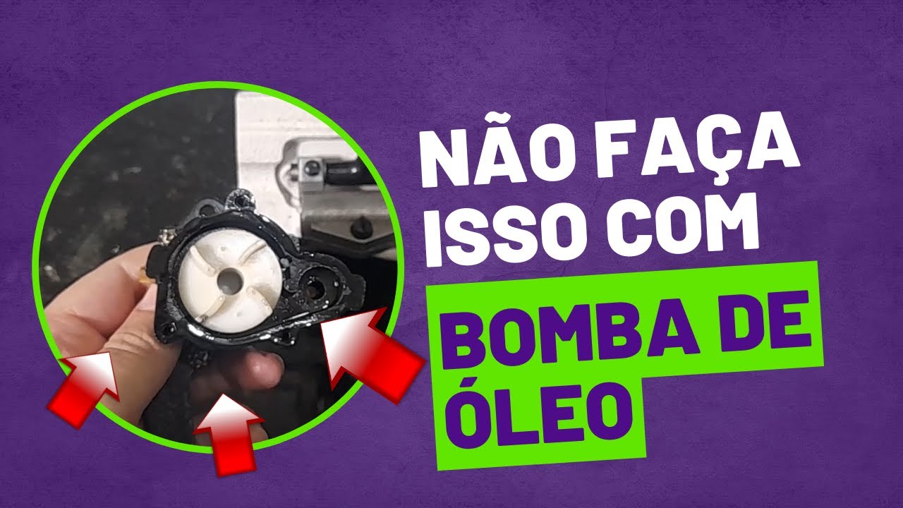 Como consertar a bomba de óleo da sua máquina de costura em casa