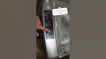 automatic washing machine e2 error reason. #shortsvideo #youtubeshorts #automaticwashingmachine