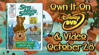 Disney Sing Along Songs Commercial, Oct 20 2003