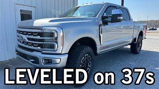 2024 Ford F250 Platinum Leveled on 37s- BFG KO2