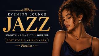 Golden Hour Smooth Jazz | Soft Female Vocals, Gentle Piano & Relaxing Evening Lounge