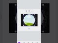 circle frame photo by Canva app