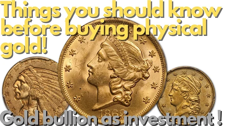 👉Things you should know before buying physical gold! Gold bullion as investment 👍 Beginner investors