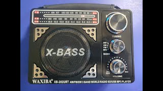 WAXIBA XB-202URT радио приемник китайский