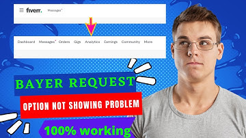 Buyer Request Option in Fiverr Not Showing | Gig option not showing | Freelancer Tarun