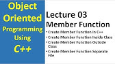 Object Oriented Programming (OOP) Using C++ - YouTube