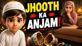 Information Jhooth Ka Anjam 😢 | Islamic Moral Story for Kids News