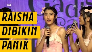 Raisha JKT48 Panicked, Asked Who Her Most Disliked Senior Was? Hahahaha