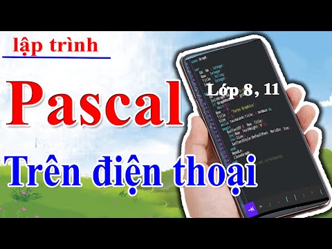 Video Hướng dẫn học lập trình pascal trên điện thoại| Pascal... - YouTube