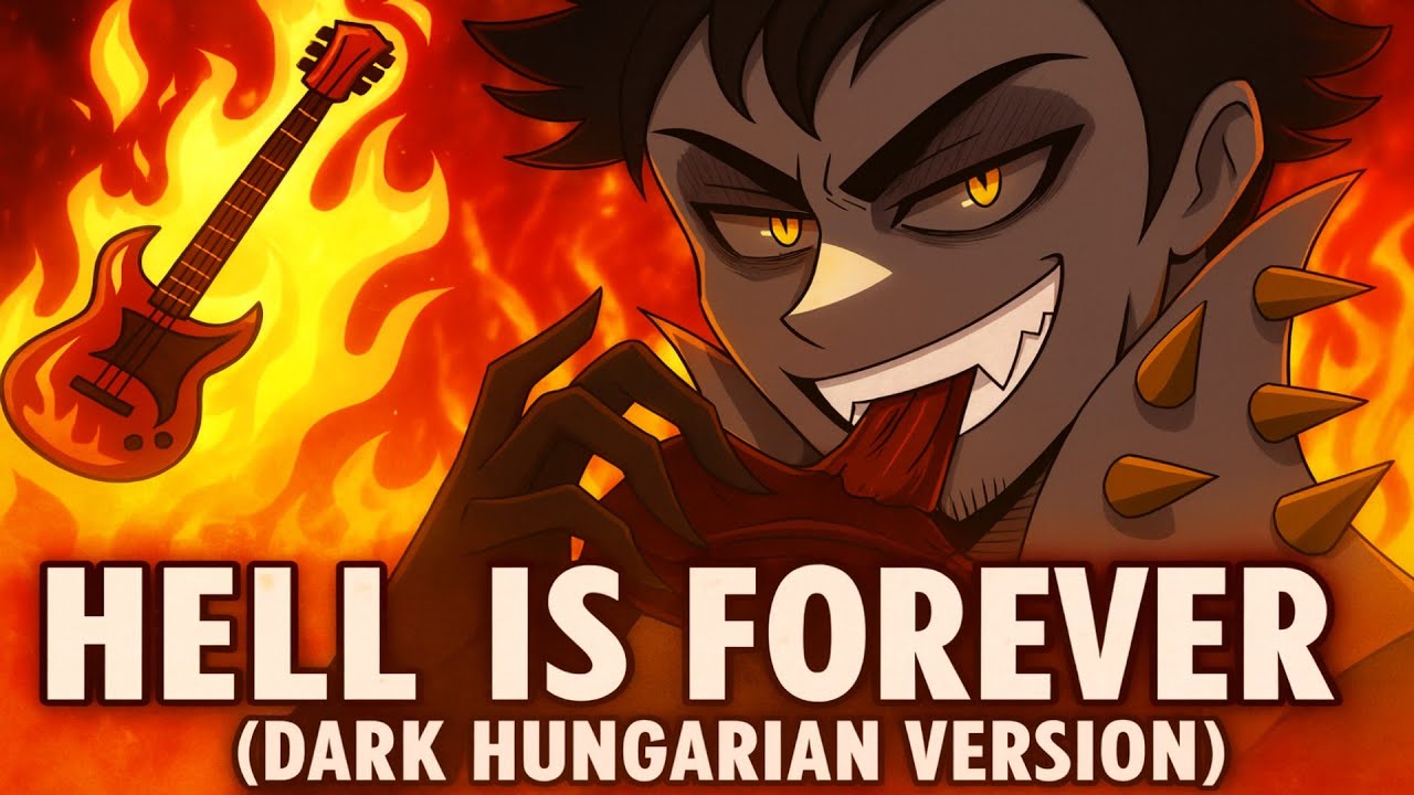 HAZBIN HOTEL – HELL IS FOREVER (Dark Hungarian Version) 🔥 | Lute x Adam