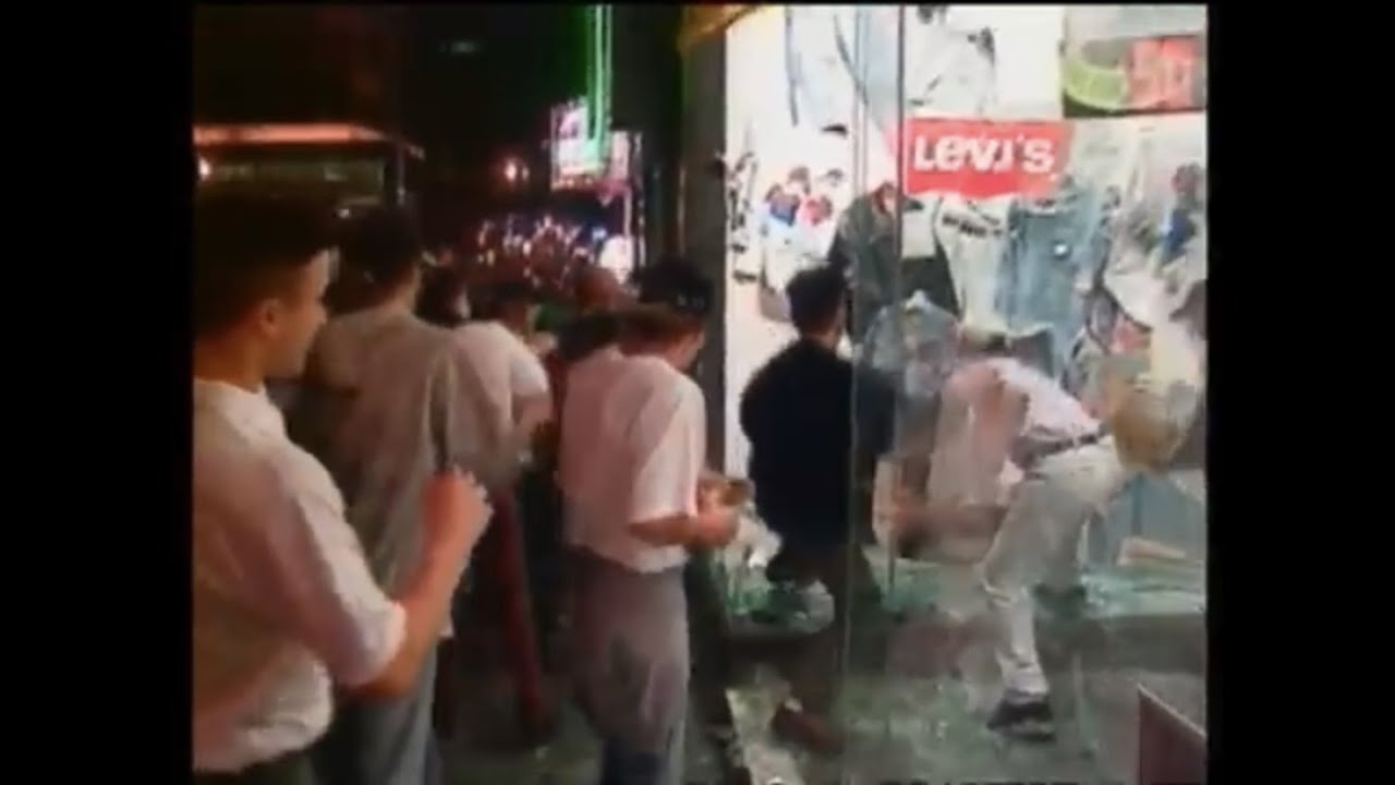 Riots In Montreal, Canada, 1993
