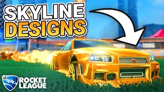 My Favorite Nissan Skyline Designs In Rocket League
