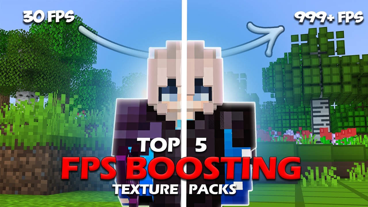 Top 5 Low End PC [FPS Boost] Texture Pack for Minecraft PVP |1.21 ...