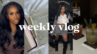 WEEKLY VLOG: ISOLATION SEASON, GRWM + BEAUTY TIPS, WEDDING, CONCERT, DINNER DATE |THE DESSY RAY WAY