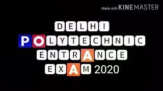 Delhi and up polytechnic update || POLYTECHNIC ENTRANCE EXAM PREPARATION || CET.COM