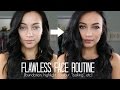 FLAWLESS FACE ROUTINE: Foundation, Highlight, Contour + Baking, etc | Stephanie Ledda