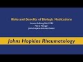 Risks and Benefits of Biologic Medications