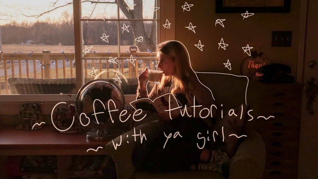 latte tutorials with ~ya girl~ // lavender honey latte ☕ 