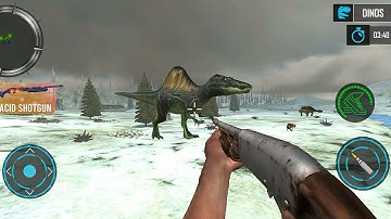 Real Dino Hunter Fps Shooter Android ios Gameplay - Dinosaur game - #nexusgameplay76  #2024
