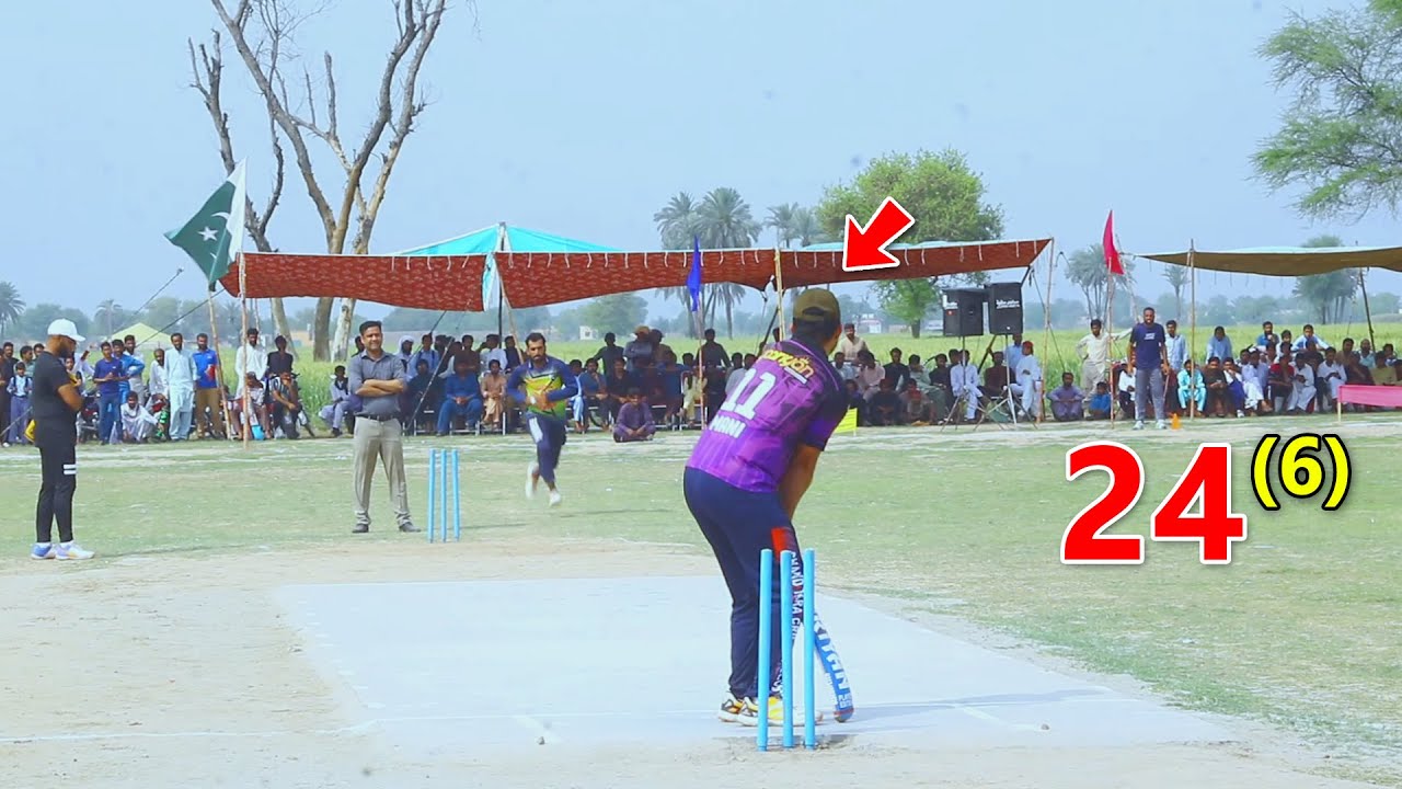 Need 24 Runs From 6 Balls Fantastic Match in The Cricket Of History ...