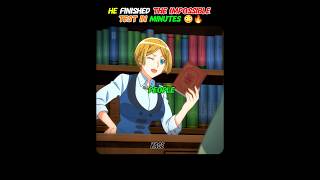 He Finished the Impossible Test in Minutes 😳🔥