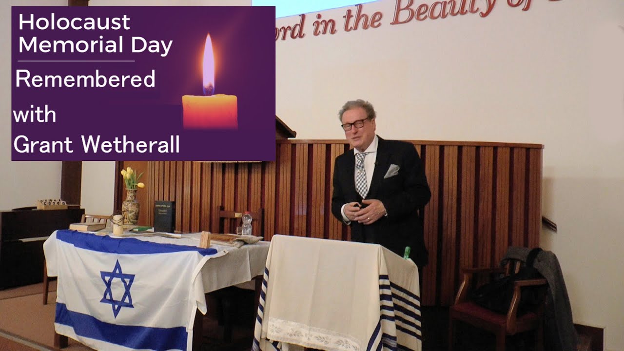 Holocaust Memorial Day Remembered - Speaker: Grant Wetherall (Sun am 25 Jan 2026)