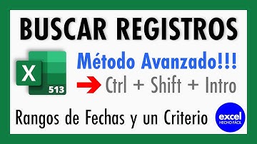 Buscar Registros en un Rango de Fechas con un Criterio (Avanzado)