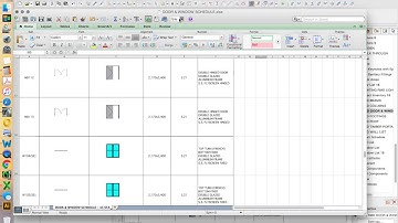 ARCHICAD INTRO - WEEK 4 - PART 2 - EXPORTING SCHEDULES