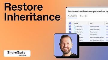 Restore Inheritance
