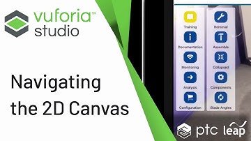 Getting Started with Vuforia Studio - Navigating the 2D Canvas