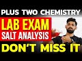 Plus Two Chemistry Lab Practical | Salt Analysis | Exam Winner +2 Lab