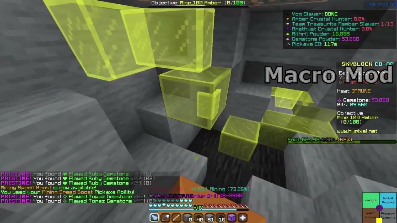 NEWEST Advanced Gemstone Macro Mod Hypixel Skyblock December 2025