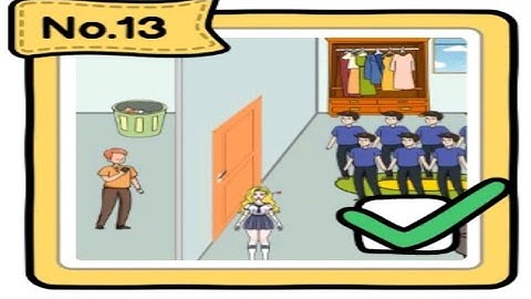 Brain Out 3 level 13 walkthrough solution