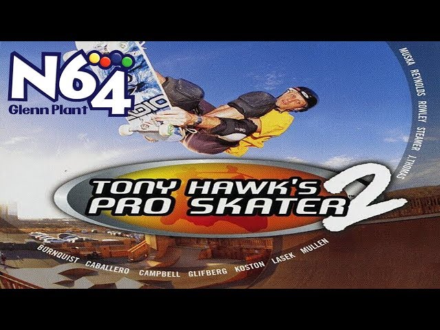 N64 Game Rental: Tony Hawk's Pro Skater 2 – 1up Video Game Rentals