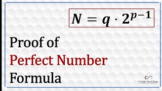 Proof of Perfect Number Formula