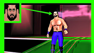 sethrollins real face +body texture for psp svr 11