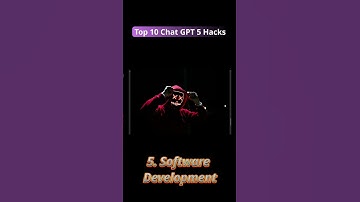 Chat GPT-5 Hacks - Software Development