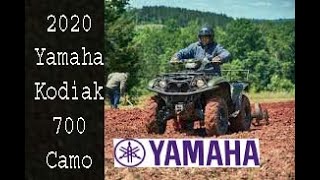 2020 Yamaha Kodiak 700 Camo! #yamaha #kodiak #atv #quad #trailriding