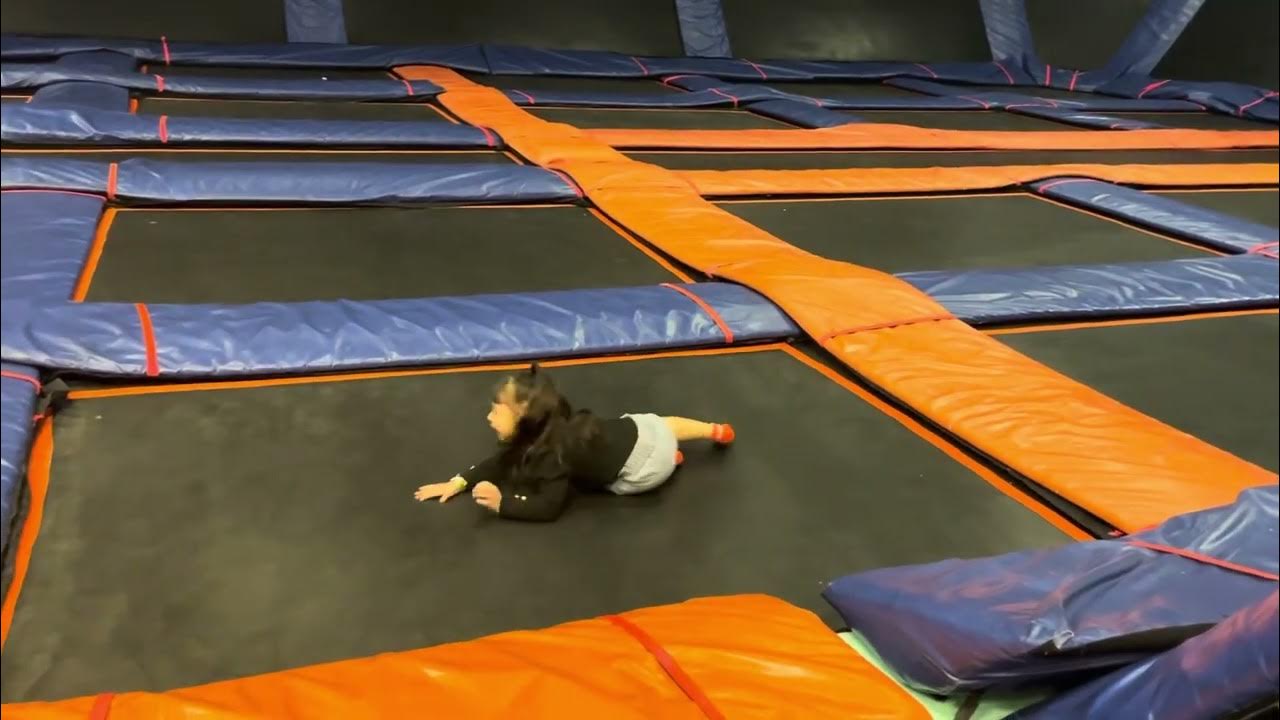 Indoor trampoline play in Las Vegas! YouTube