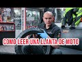 Cómo Leer las Llantas Para Moto.