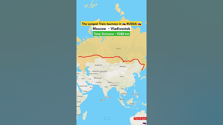 EPIC Trans-Siberian Railway Journey: Moscow to Vladivostok