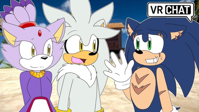 SONIC EXE AND FLEETWAY GO ON A DATE IN VR CHAT FEAT SILVER 