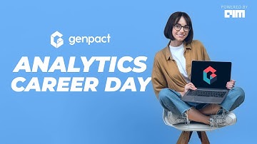 Genpact Analytics Career Day - Showreel