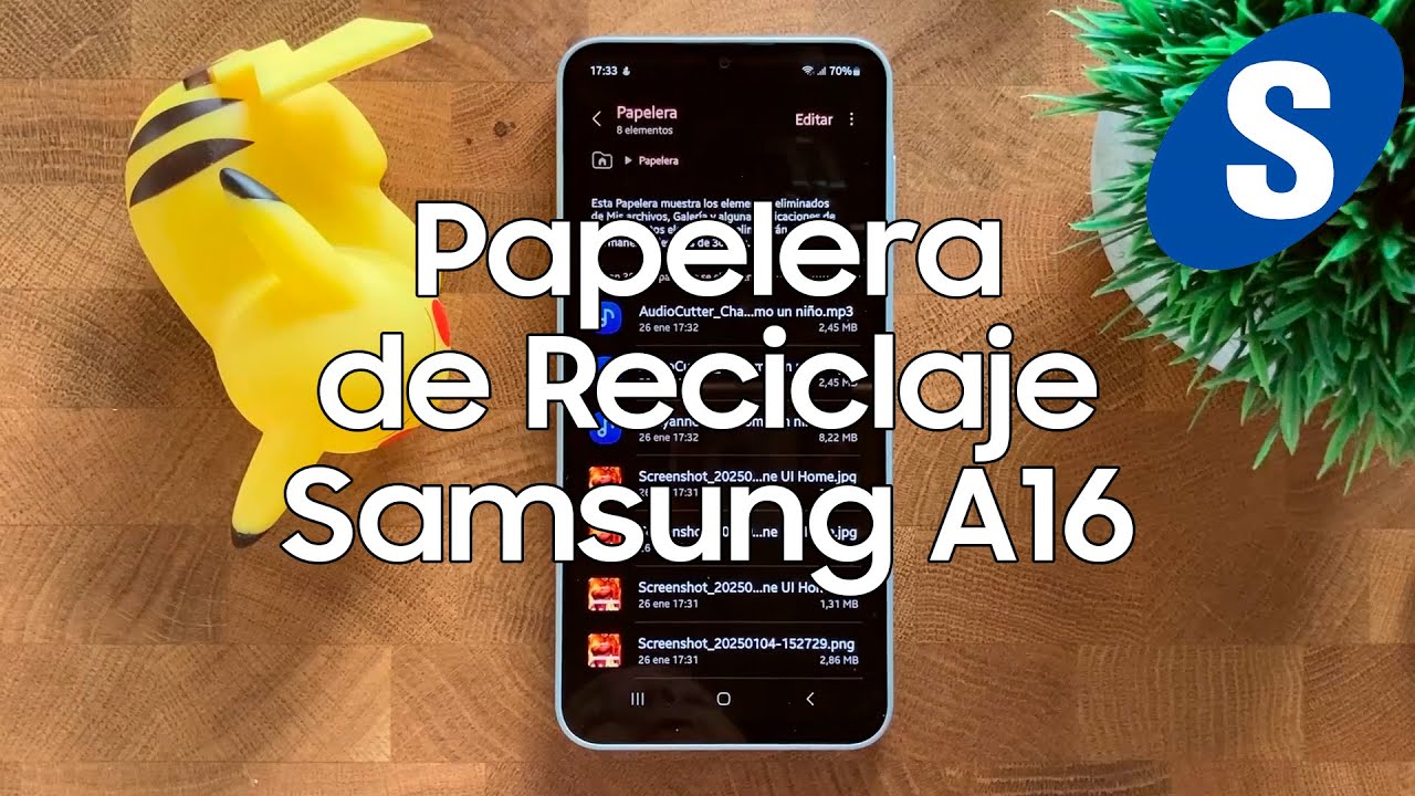 Como Funciona la Papelera de Reciclaje del Samsung A16 - Samsungizate