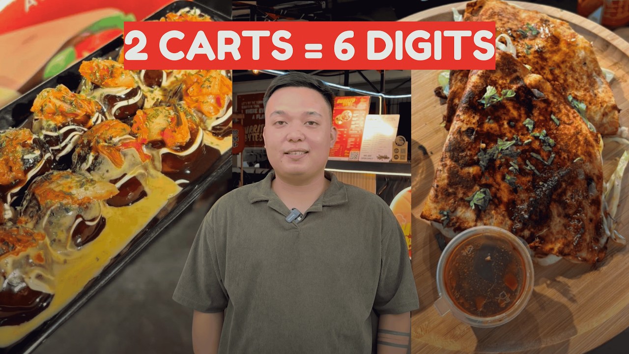How Running 2 Food Carts Made Him 6 Digits a Month