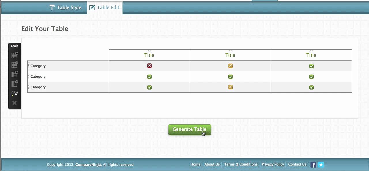 compare ninja creating your first comparison table in 2 minutes ninja blender comparison chart