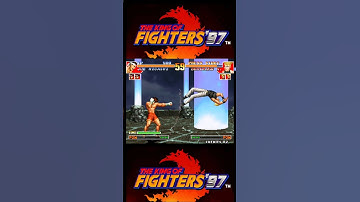 The Kof 97 Joe Vs Benimaru #arcade #kof #fightinggames